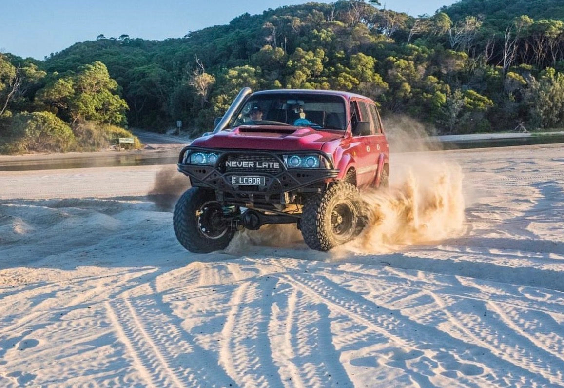 80 Series Land Cruiser Quad Halos RGBW, Turbines And Angry Eyes