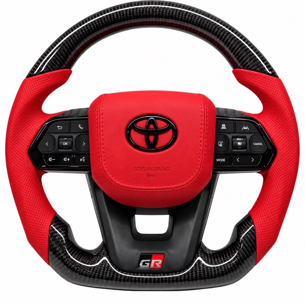 MSN Custom Steering Wheel (red)